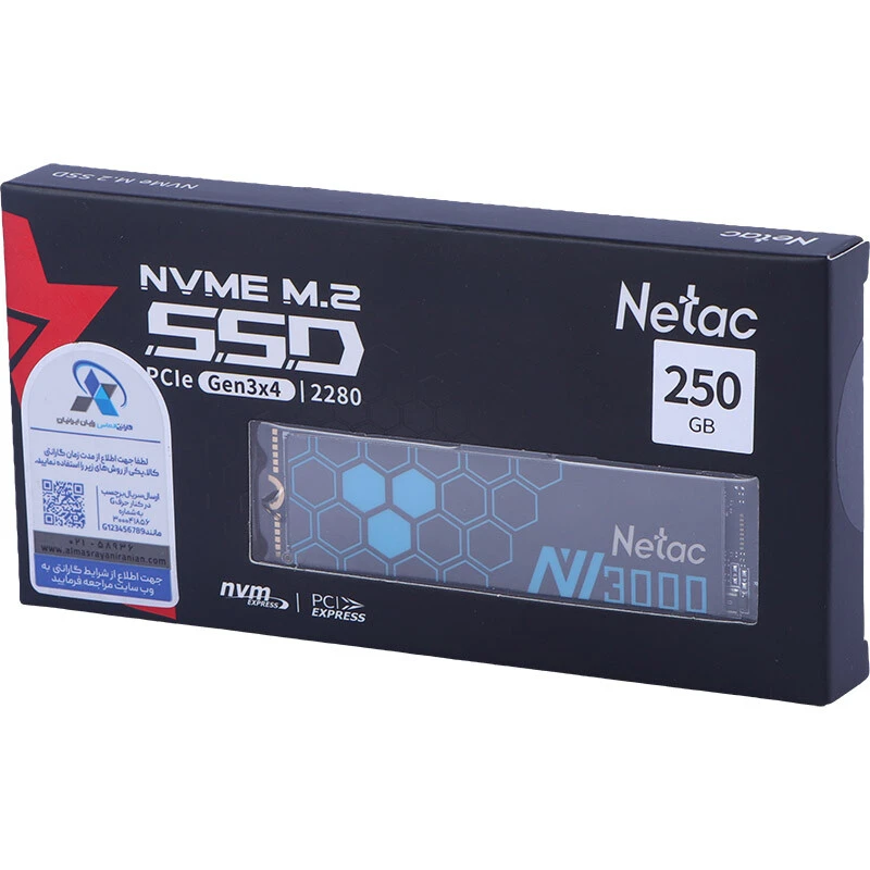 حافظه SSD نتاک NV3000 250GB M.2