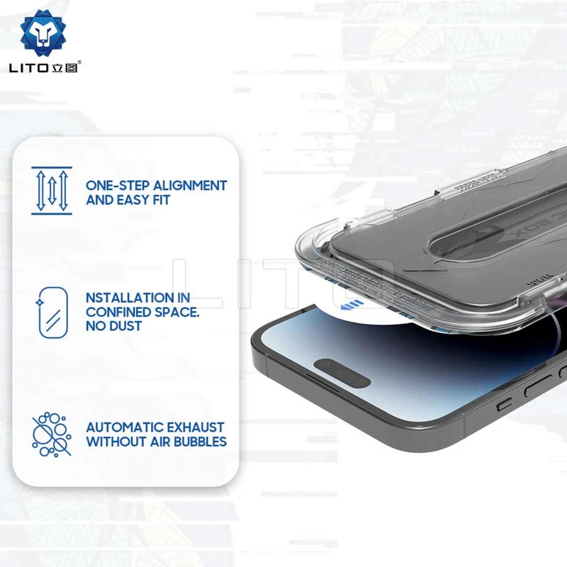 گلس پرایوسی D+ Tools Magic Glass Box لیتو آیفون iPhone 17 Pro