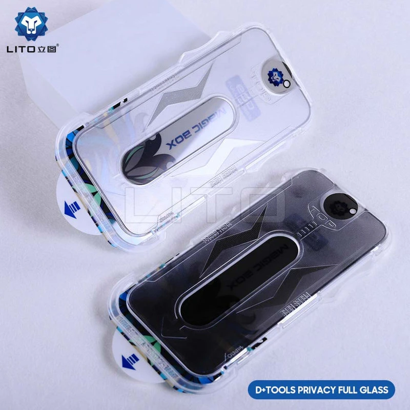گلس پرایوسی D+ Tools Magic Glass Box لیتو آیفون iPhone 17 Pro