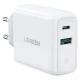 شارژر دیواری 36 وات یوگرین CD170-60468 QC3.0 PD 3A