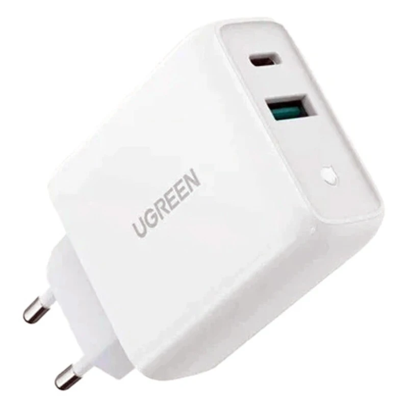 شارژر دیواری 36 وات یوگرین CD170-60468 QC3.0 PD 3A