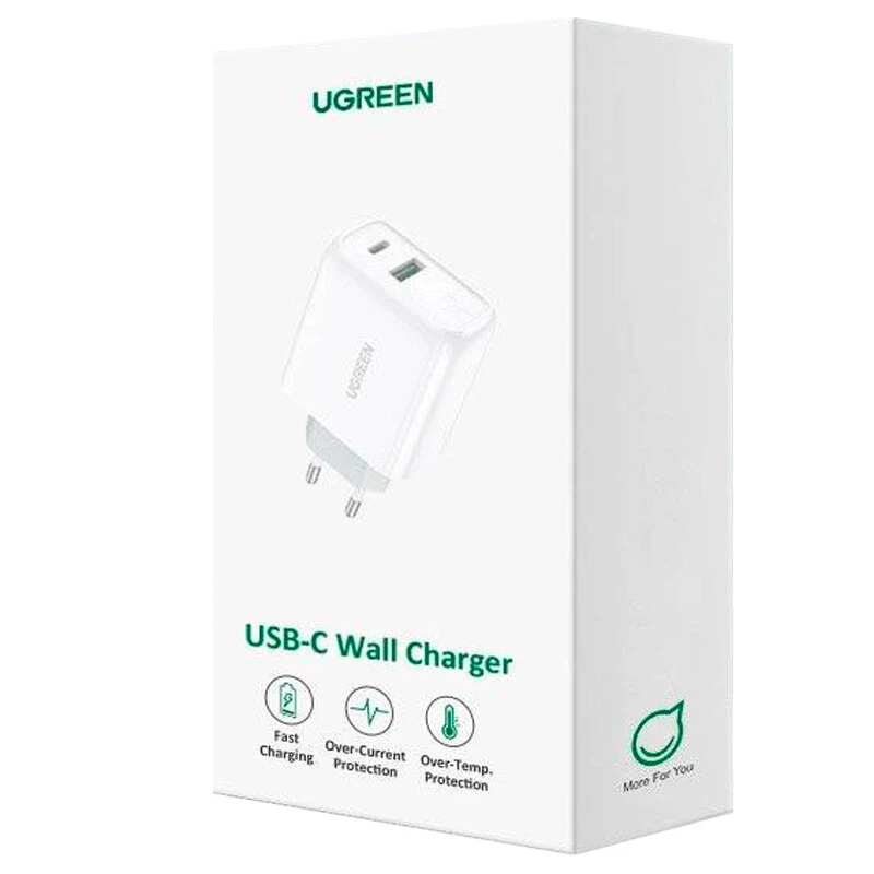 شارژر دیواری 36 وات یوگرین CD170-60468 QC3.0 PD 3A