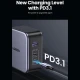 شارژر دیواری 140 وات یوگرین CD289 GaN QC4+ PD3.1 5A + کابل تبدیل تایپ سی