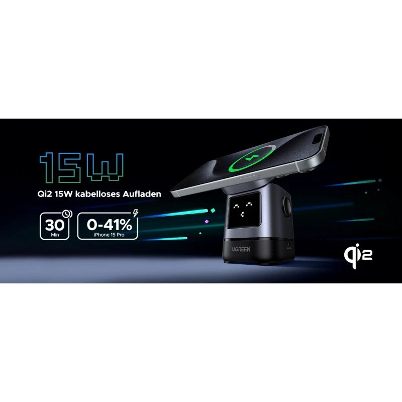 هولدر و شارژر وایرلس 15 وات یوگرین W709-45775