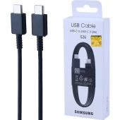 کابل دو سر تایپ سی فست شارژ 5 آمپر اورجینال سامسونگ S26 EP-DW767BBEGIN طول 1.8 متر