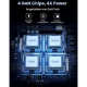 شارژر رومیزی فست شارژ 6 پورت 100 وات یوگرین Nexode CD271-40914 GaN QC4.0+ PD3.0