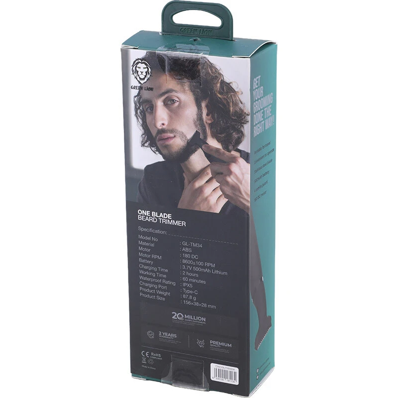 ماشین اصلاح موی سر و صورت گرین لاین One Blade GL-TM34