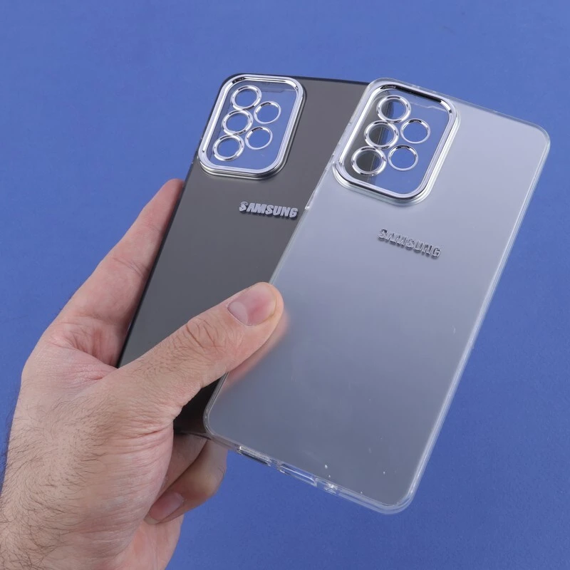 قاب PC سامسونگ Galaxy A73 براق متال محافظ لنزدار