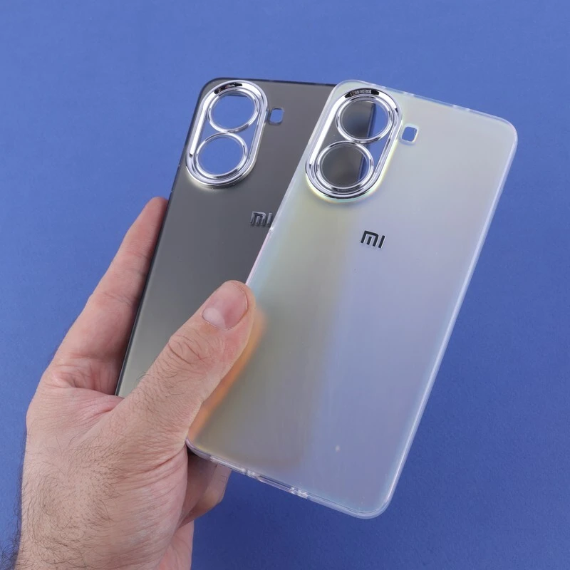 قاب PC شیائومی Poco X7 Pro براق متال محافظ لنزدار