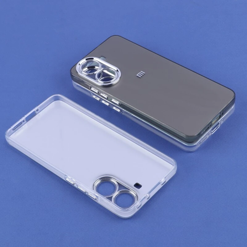 قاب PC شیائومی Poco X7 Pro براق متال محافظ لنزدار