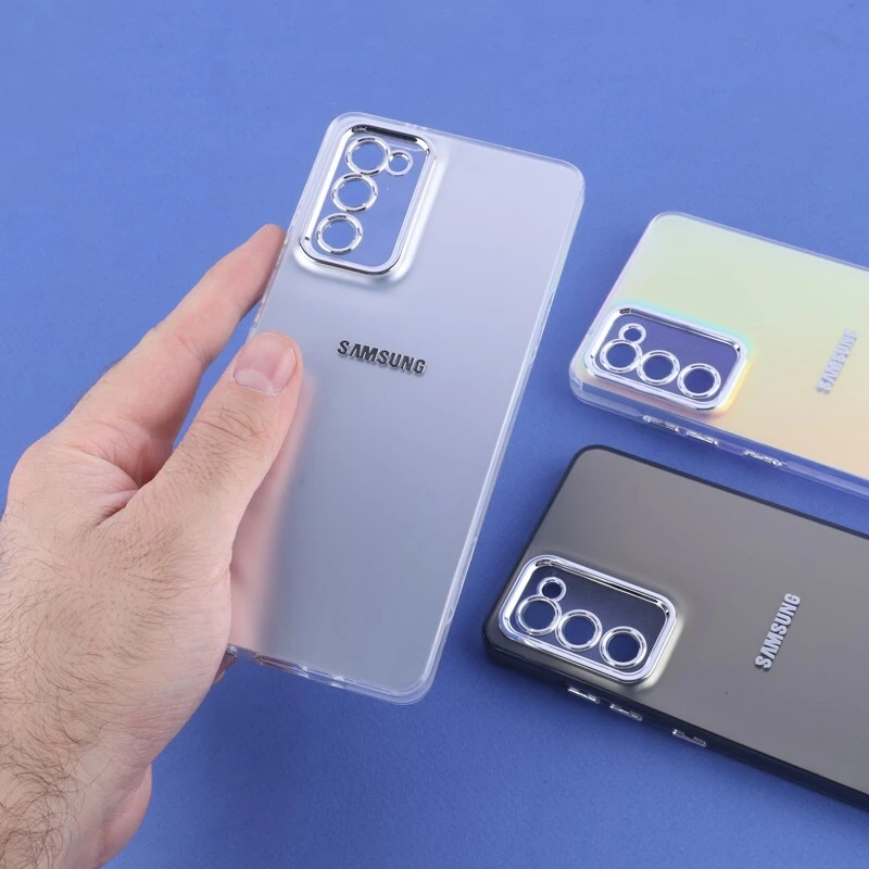 قاب PC سامسونگ Galaxy S20 FE براق متال محافظ لنزدار