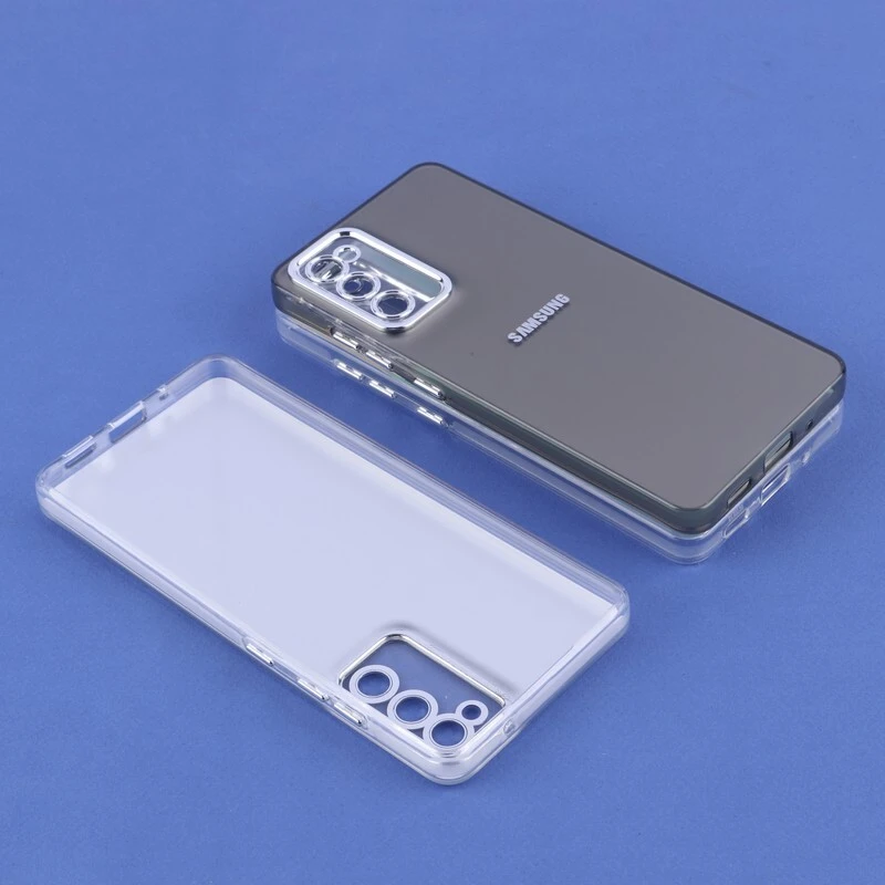 قاب PC سامسونگ Galaxy S20 FE براق متال محافظ لنزدار