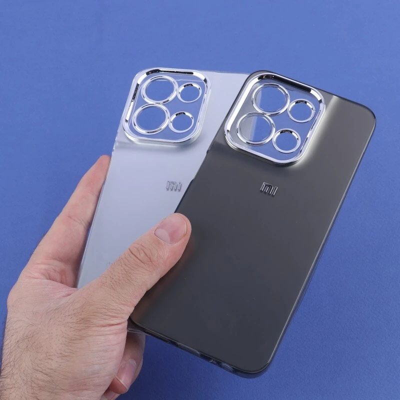 قاب PC شیائومی Redmi 15C براق متال محافظ لنزدار