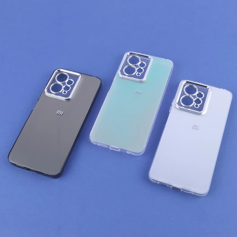 قاب PC شیائومی Redmi Note 12 4G براق متال محافظ لنزدار