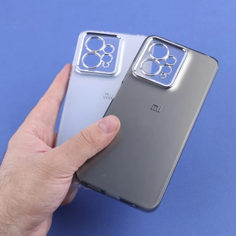 قاب PC شیائومی Redmi Note 12 4G براق متال محافظ لنزدار