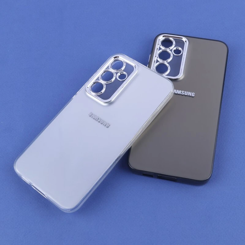 قاب PC سامسونگ Galaxy S23 FE 5G براق متال محافظ لنزدار