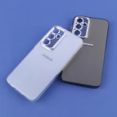 قاب PC سامسونگ Galaxy S23 FE 5G براق متال محافظ لنزدار