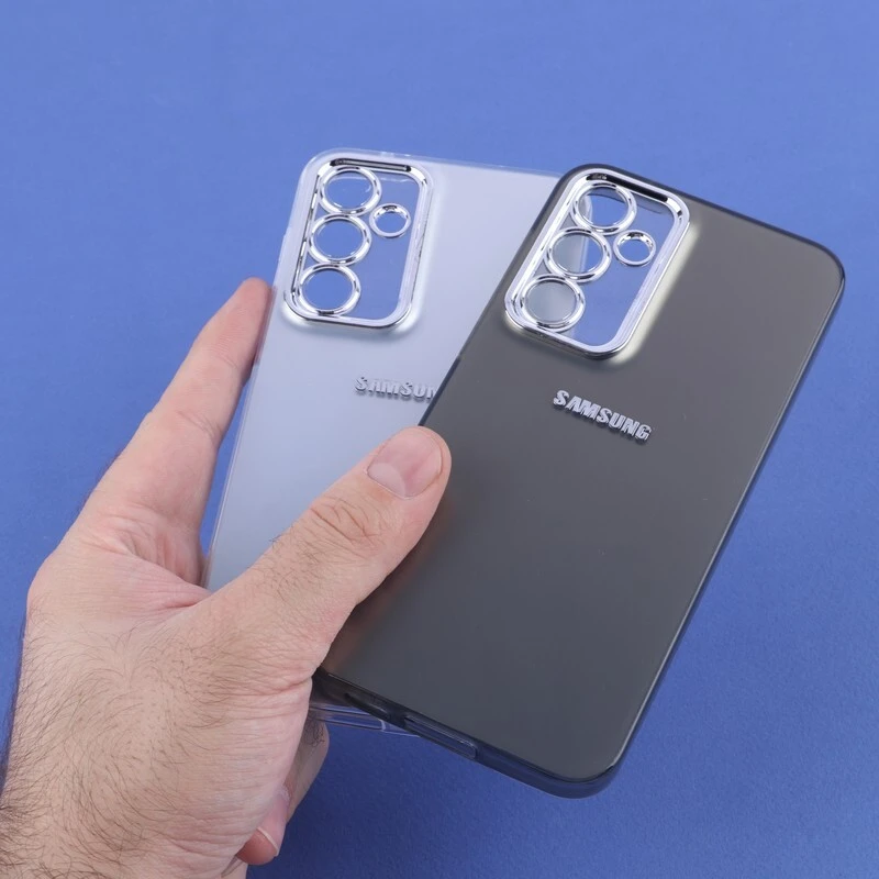 قاب PC سامسونگ Galaxy S23 FE 5G براق متال محافظ لنزدار