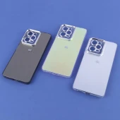 قاب PC شیائومی Poco X5 Pro براق متال محافظ لنزدار