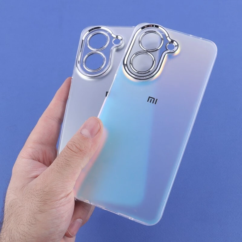 قاب PC شیائومی Redmi A5 4G براق متال محافظ لنزدار