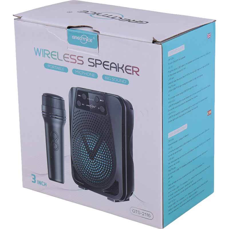 اسپیکر بلوتوثی گریت نایس GTS-2116 + میکروفون