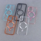 قاب ژله ای مگ سیف آیفون iPhone 17 دور محافظ لنز متال
