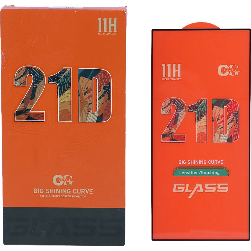 گلس OG 21D Big Shining Curve بسته 10 عددی