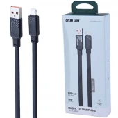 کابل لایتنینگ فست شارژ 18 وات گرین لاین GNTPE1MA2LBK طول 1 متر