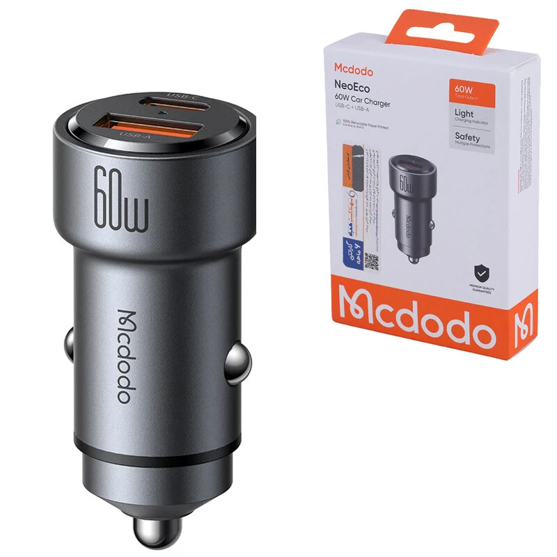 شارژر فندکی 30 وات مک دودو NeoEco CC-821