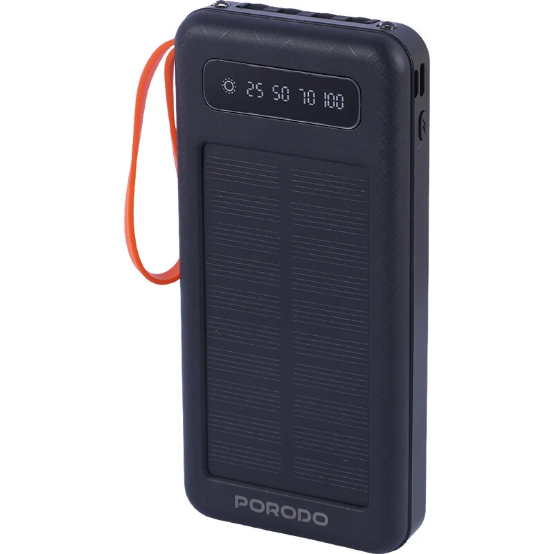 پاوربانک فست شارژ پرودو Piano Solar PDPBB306 10.5W ظرفیت 10000 میلی آمپر ساعت