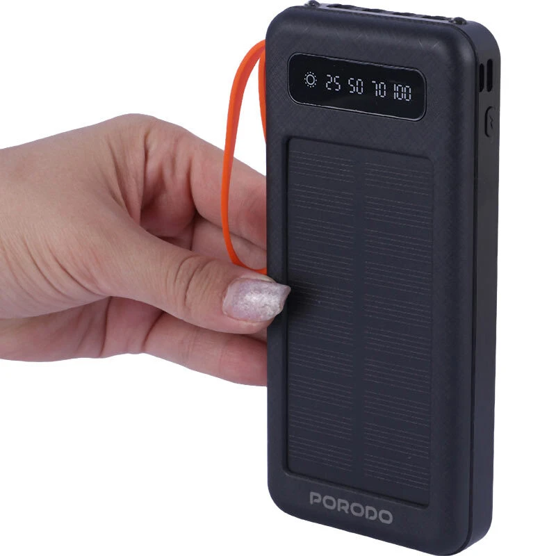 پاوربانک فست شارژ پرودو Piano Solar PDPBB306 10.5W ظرفیت 10000 میلی آمپر ساعت