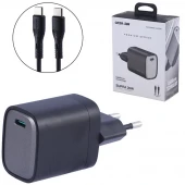 شارژر دیواری 20 وات گرین لاین Supra GL-WC31 GNSPD20EUTC GaN PD 3A + کابل تبدیل تایپ سی