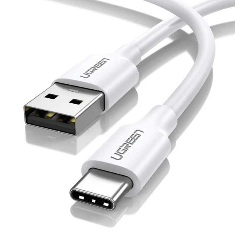 کابل تایپ سی فست شارژ 18 وات یوگرین US287 طول 1.5 متر
