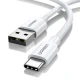 کابل تایپ سی فست شارژ 18 وات یوگرین US287 طول 1.5 متر