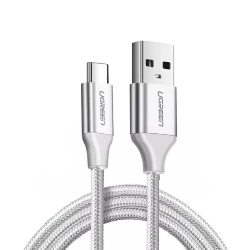 کابل تایپ سی فست شارژ 15 وات یوگرین US288 طول 2 متر