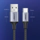 کابل تایپ سی فست شارژ 15 وات یوگرین US288 طول 2 متر
