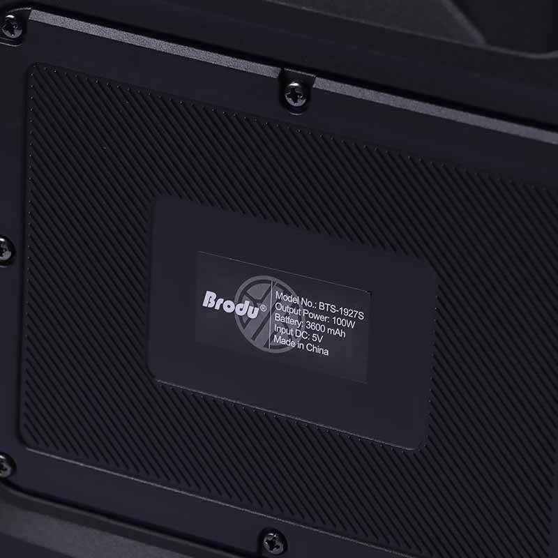 اسپیکر چمدانی بلوتوثی برودو BTS-1927S + میکروفون