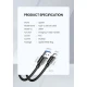 کابل تایپ سی فست شارژ 15 وات یوگرین US184-20883 طول 1.5 متر