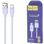 کابل تایپ سی فست شارژ 6 آمپر هوکو High Copy طول 1 متر