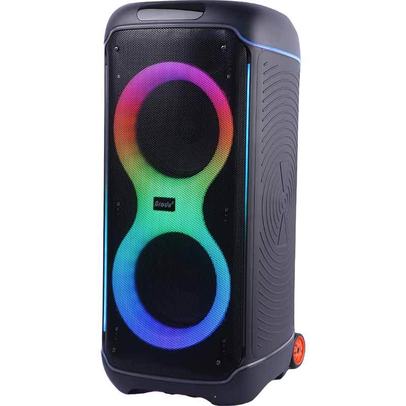 اسپیکر چمدانی بلوتوثی برودو BTS-2368 + میکروفون