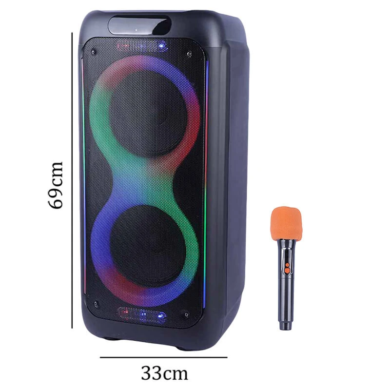 اسپیکر چمدانی بلوتوثی برودو BTS-2463 + میکروفون