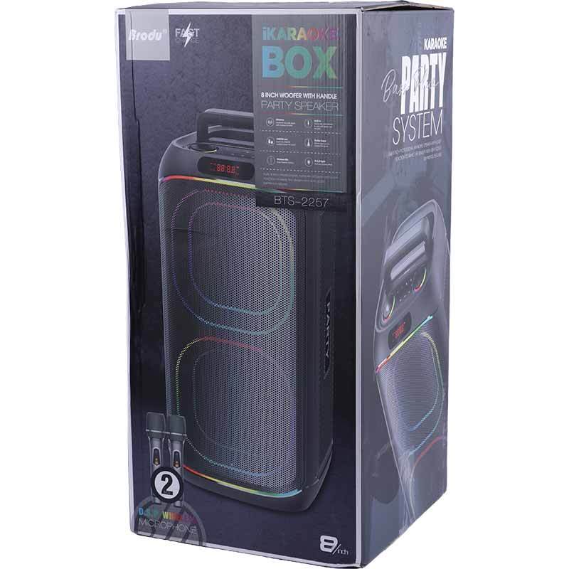 اسپیکر بلوتوثی برودو BTS-2257 + میکروفون