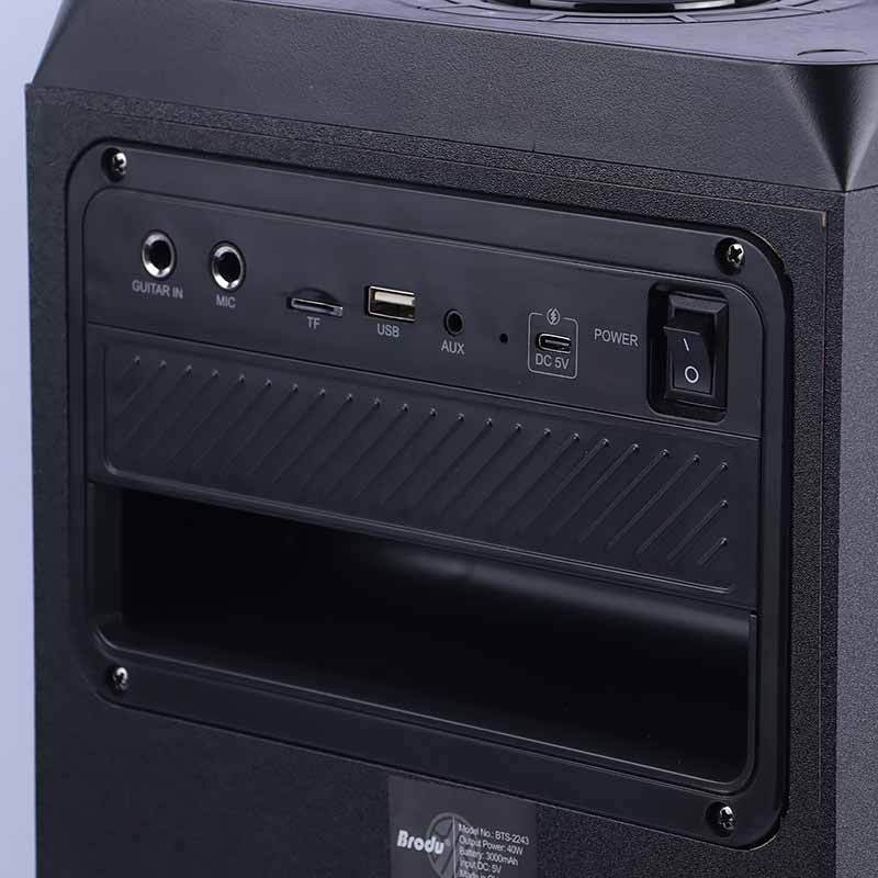 اسپیکر بلوتوثی برودو BTS-2243 + میکروفون