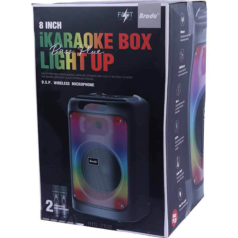 اسپیکر بلوتوثی برودو BTS-2102 + میکروفون
