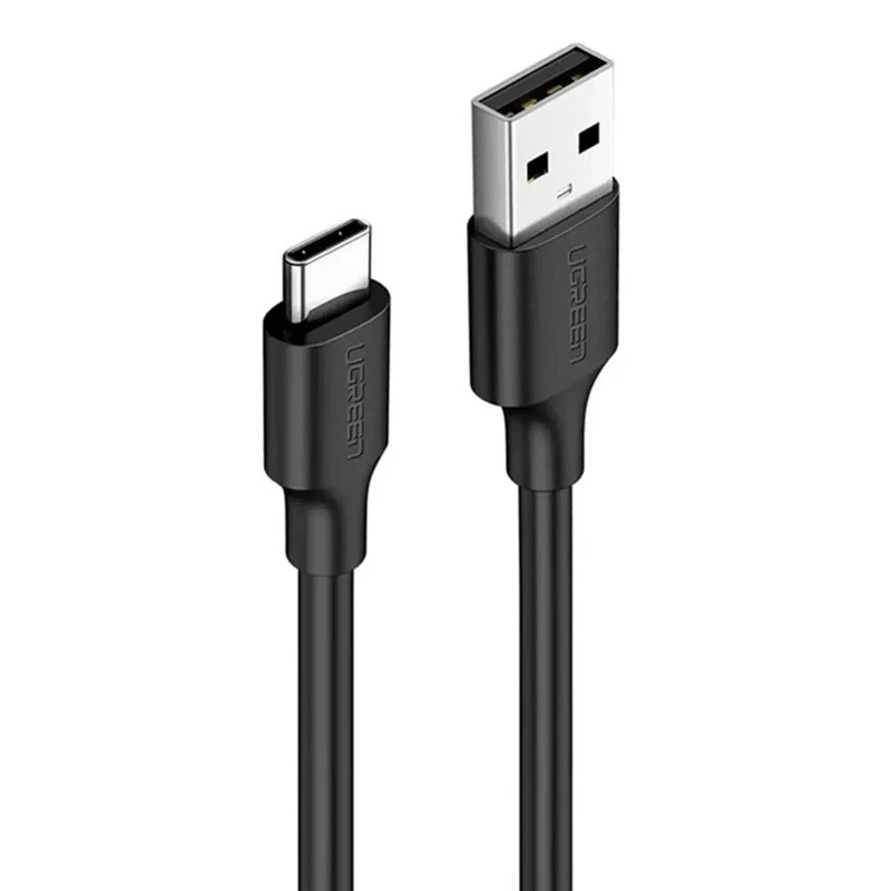 کابل تایپ سی فست شارژ 18 وات یوگرین US287 طول 1.5 متر