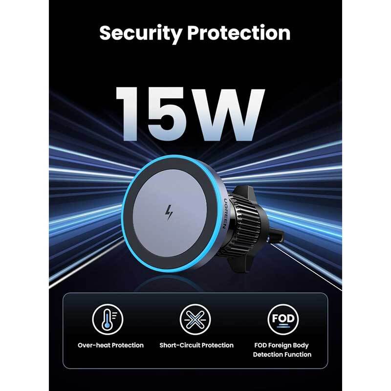 هولدر و شارژر وایرلس 15 وات یوگرین W525-35029