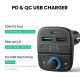 شارژر فندکی و اف ام پلیر بلوتوثی 20 وات یوگرین CD229-80910