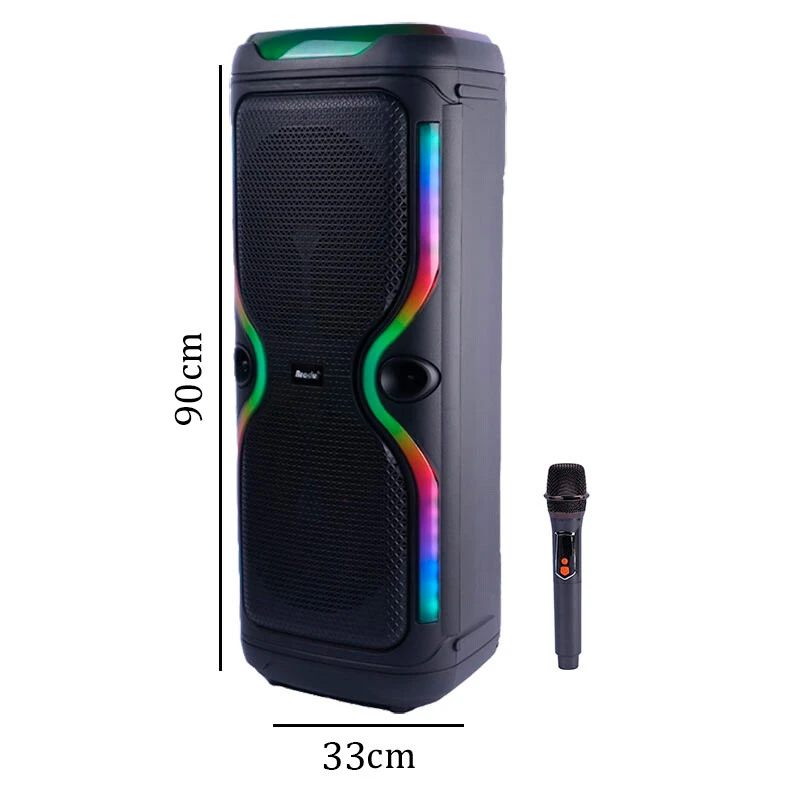اسپیکر چمدانی بلوتوثی برودو BTS-2147 + میکروفون