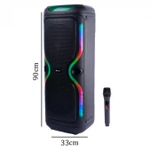 اسپیکر چمدانی بلوتوثی برودو BTS-2147 + میکروفون
