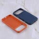 قاب چرمی J-Case دور محافظ لنز متال